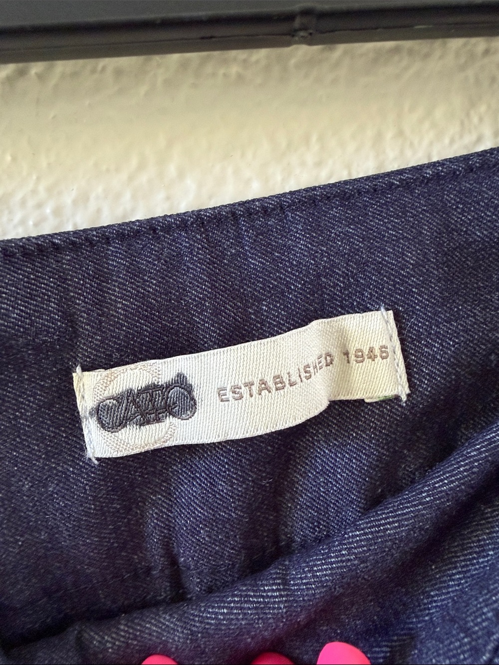 Cato Dark Blue Stretch Bermuda Shorts - Picture 2 of 6
